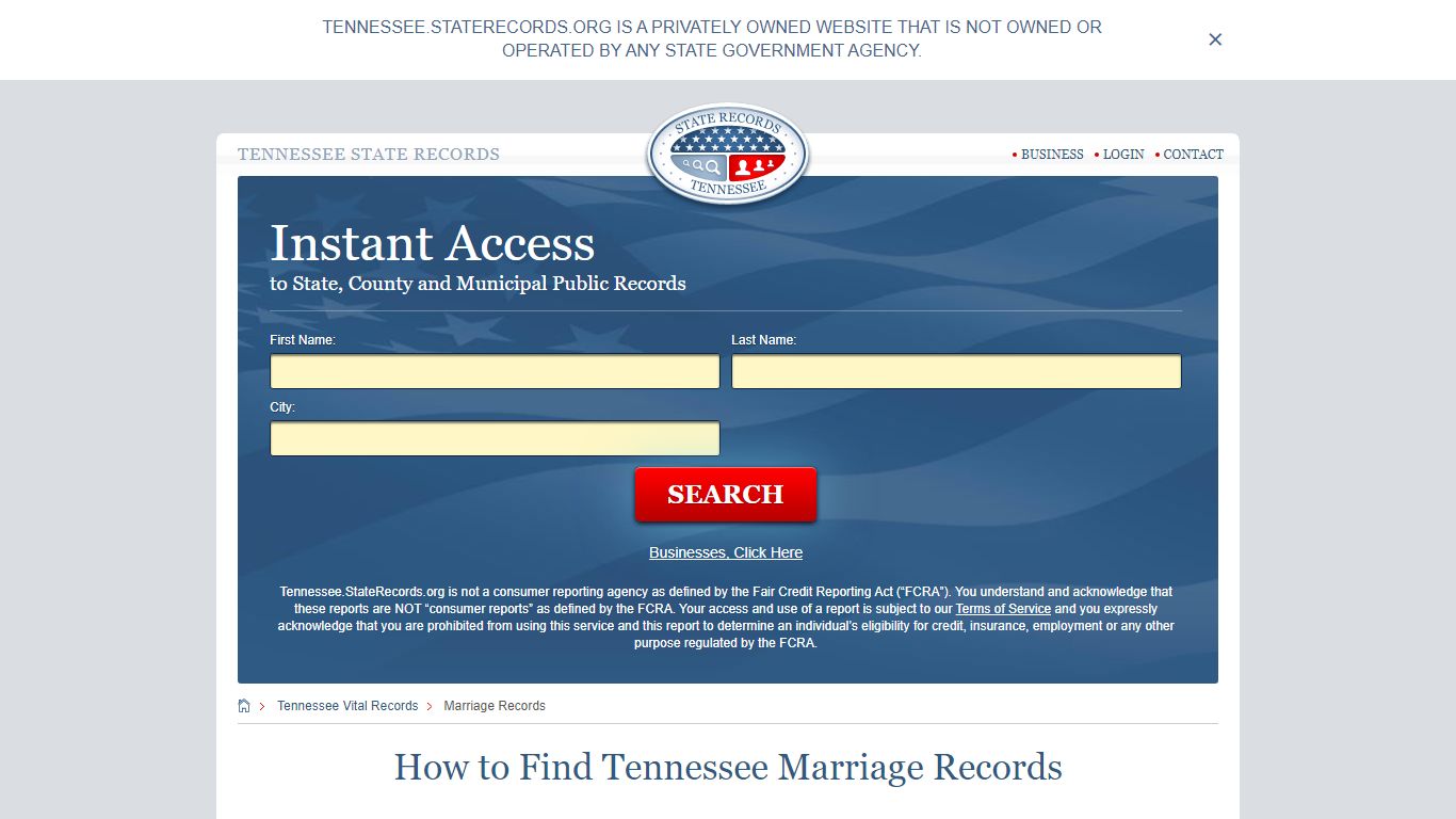 How to Find Tennessee Marriage Records